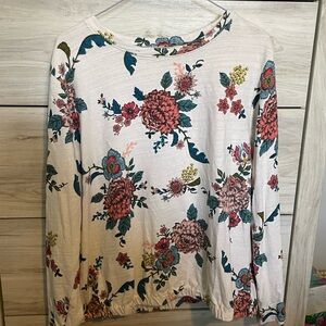 Floral Long Sleeve Top